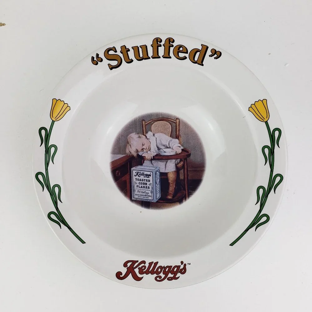 Kellogg's Series of 4 1996 Cereal Bowls
